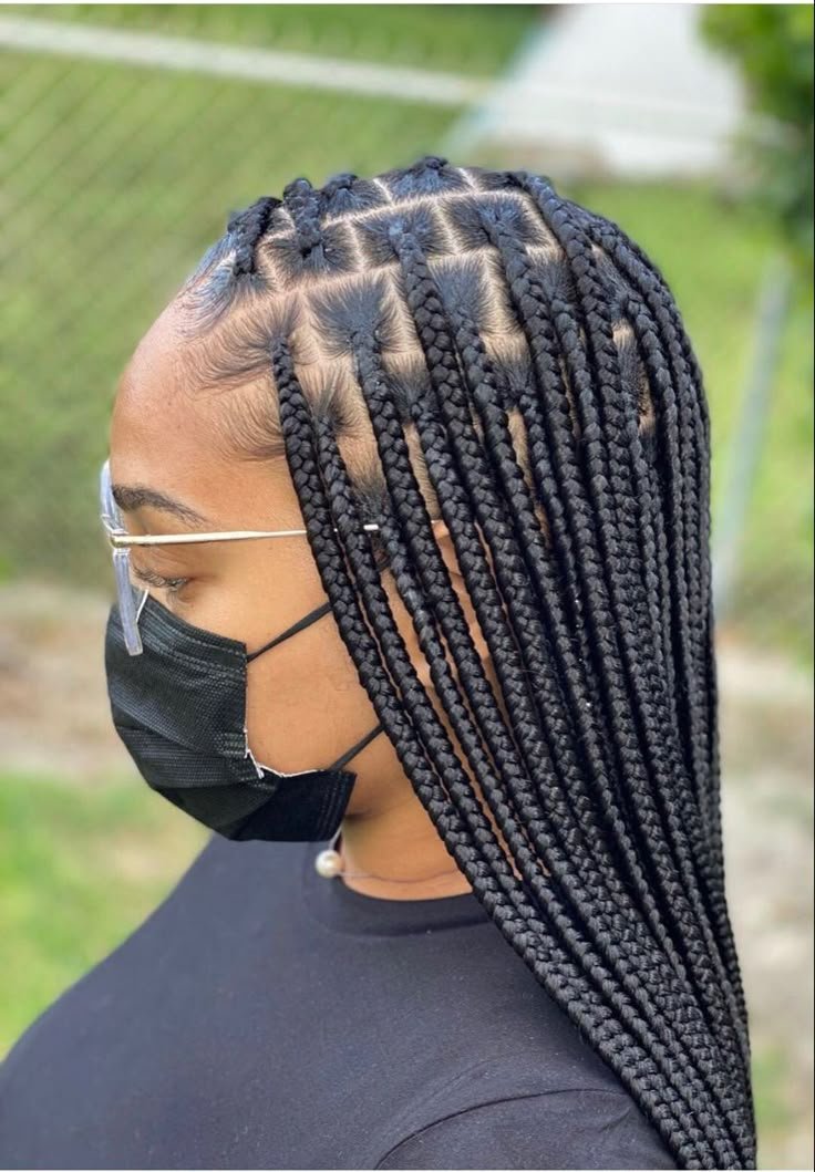 Regular Knotless Braids — Lydia's Braiding, Hyattsville MD