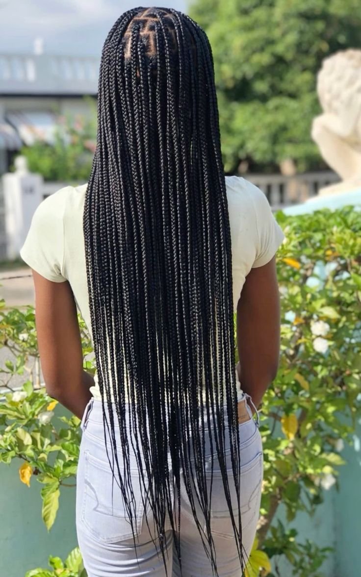 Regular Knotless Braids — Lydia's Braiding, Hyattsville MD