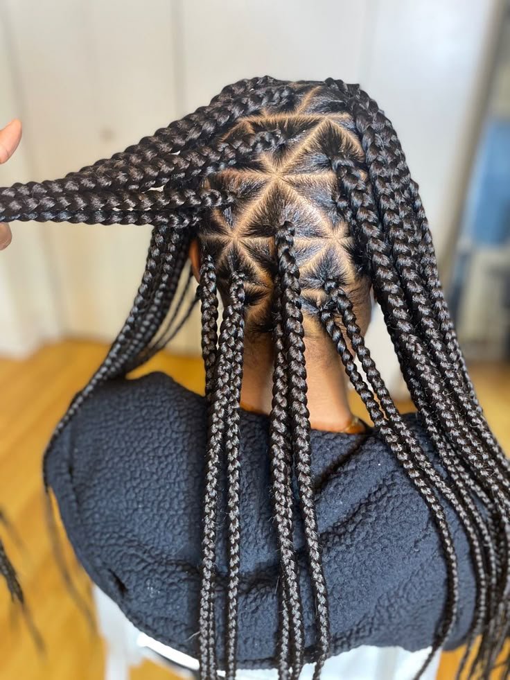 Triangle Braids — Lydia's Braiding, Hyattsville MD